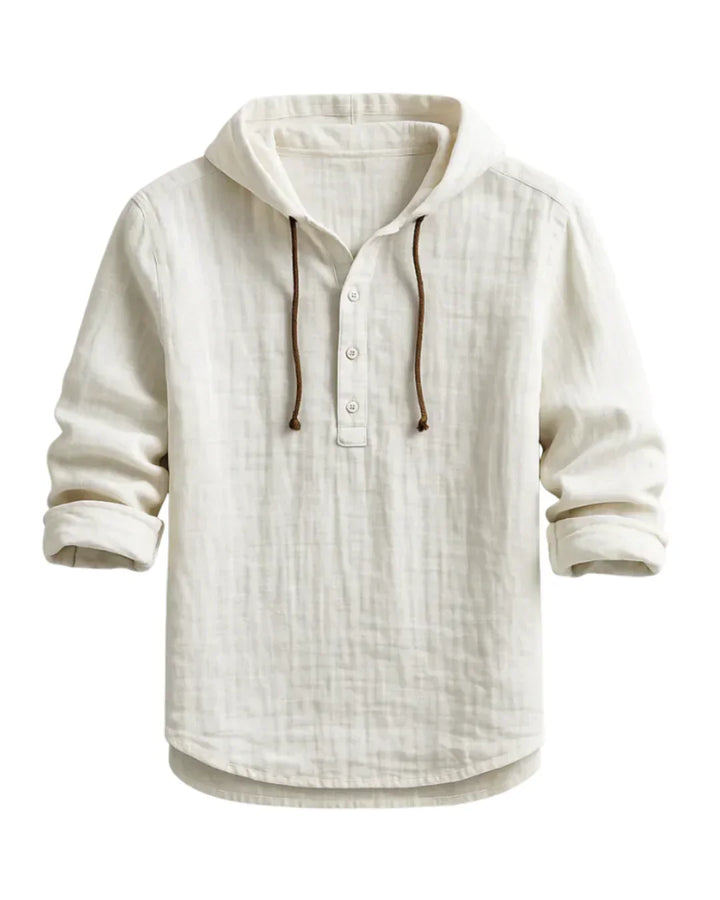 Camiseta hombre con capucha, diseño versátil y moderno, perfecta para look casual diario.