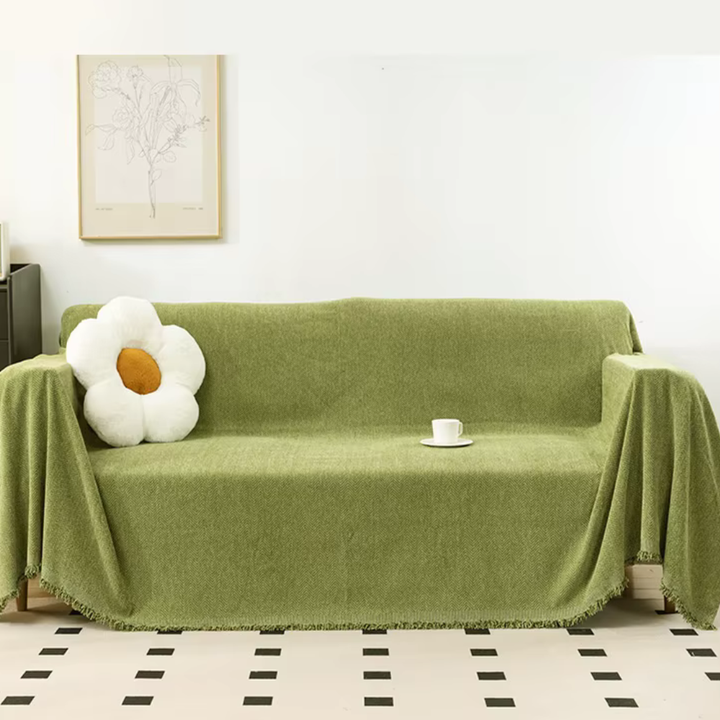 Funda de sofá para protección de muebles, resistente al agua. Estilo moderno para sala de estar.