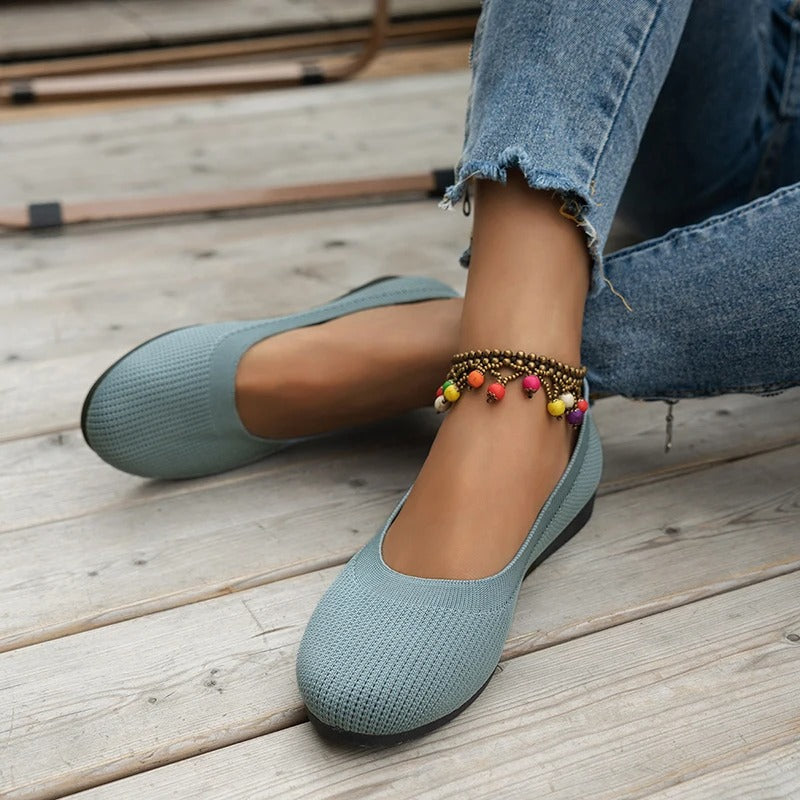 Zapatillas de mujer flexibles y cómodas, transpirables y antideslizantes. Ideales para actividades diarias.