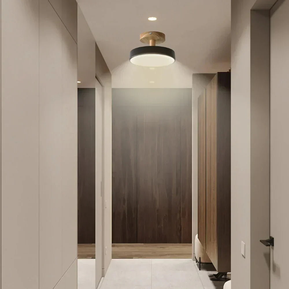 Lámpara de techo LED Aria, iluminación moderna para salón, diseño minimalista.