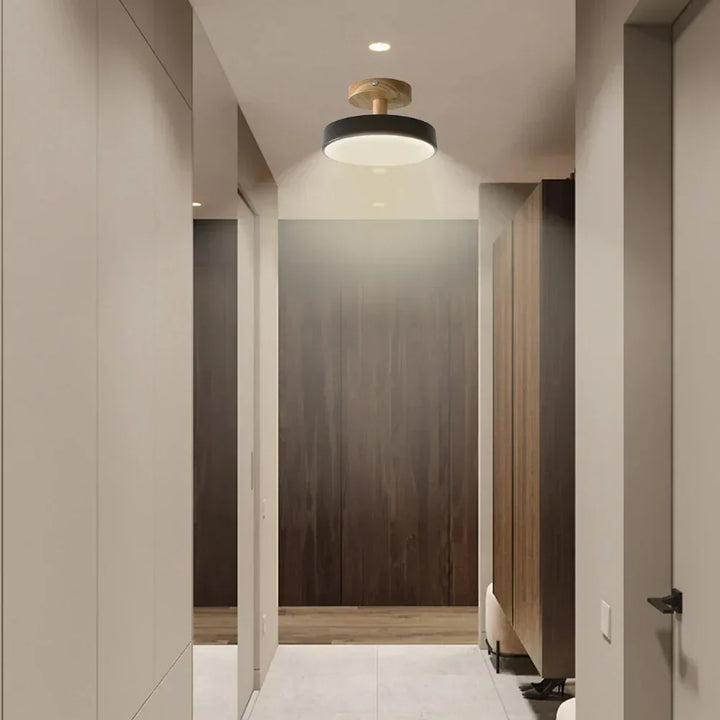 Lámpara de techo LED Aria, iluminación moderna para salón, diseño minimalista.