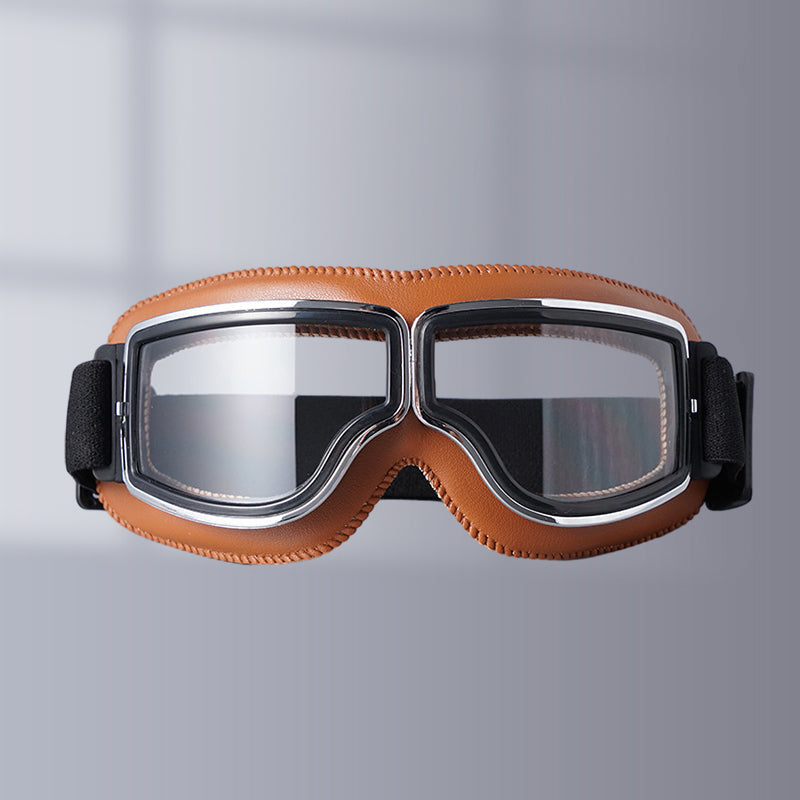 Accesorios de conducción: gafas vintage unisex que combinan seguridad y diseño atemporal.