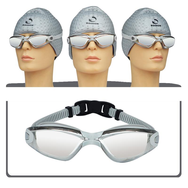 Gafas de triatlón resistentes al agua, antivaho y con máxima protección UV para adultos.