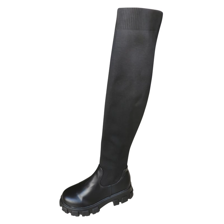 Botas de caña alta overknee para mujer. Calzado de invierno/otoño, un must-have elegante y con tendencia.