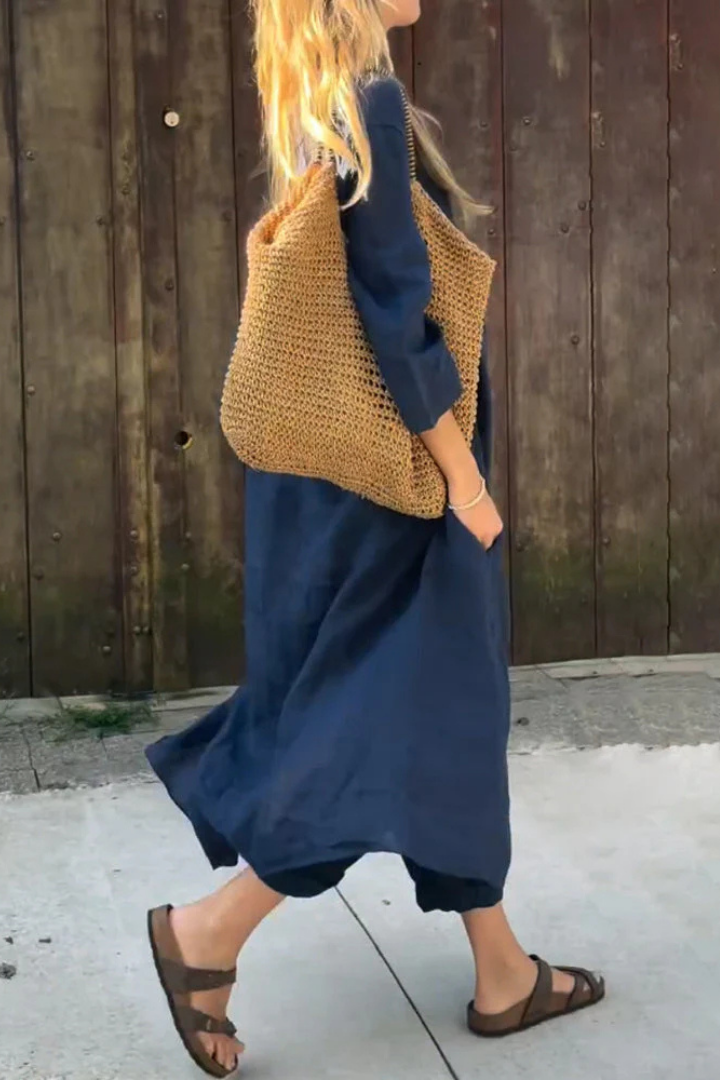 Primaveral conjunto de mujer, diseño fluido y transpirable. Ideal para un estilo cómodo y chic diario.