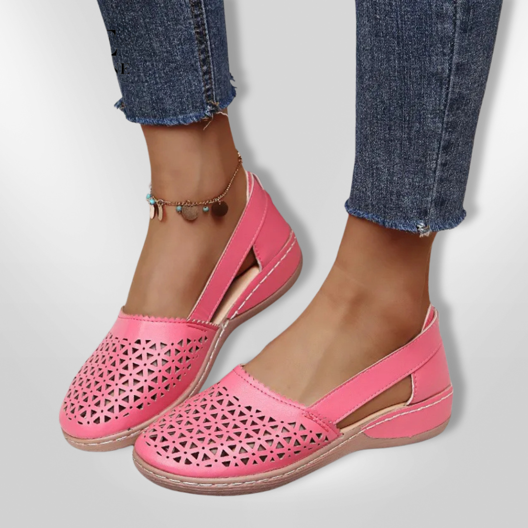 Zapatos de mujer ortopédicos, flexibles, ligeros y antideslizantes, con soporte para el bienestar diario.