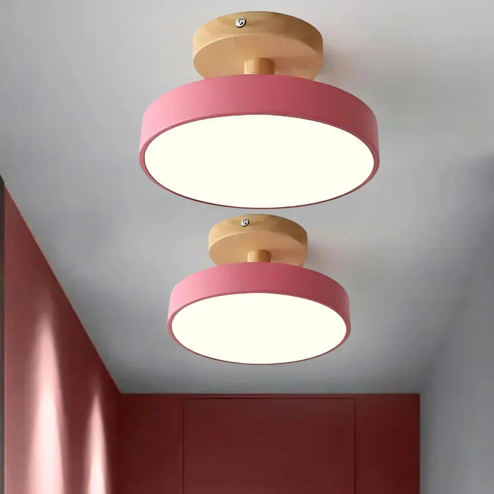 Lámpara de diseño Aria LED, iluminación eficiente y estilo minimalista para tu hogar.
