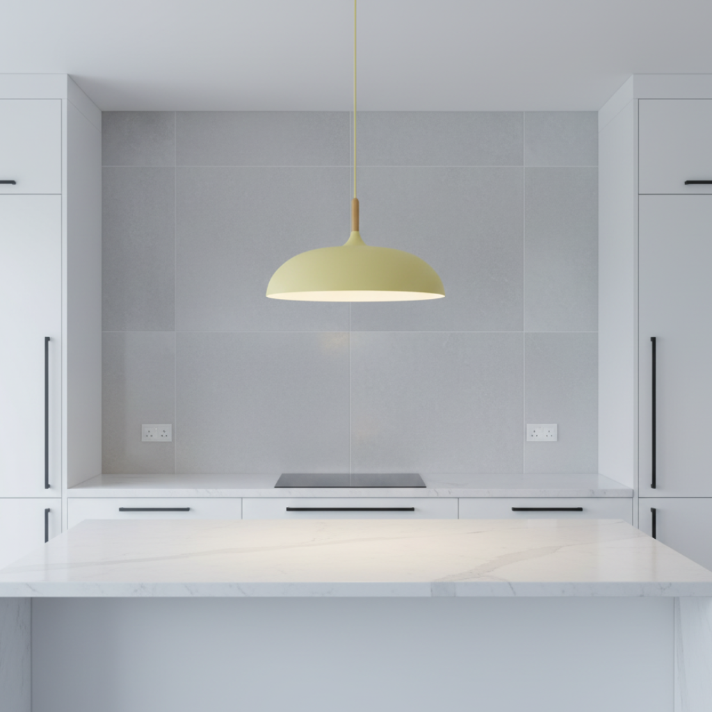 Colgante escandinavo para pasillo. Lámpara moderna, iluminación minimalista, decoración hogar.