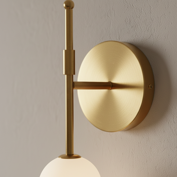 Iluminación LED de pared para decoración de hogar, diseño moderno y luz cálida.