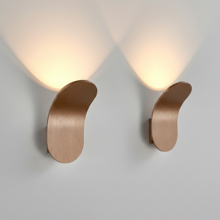 Aplique LED fácil instalación, luz de pared nórdica moderna para cualquier habitación.