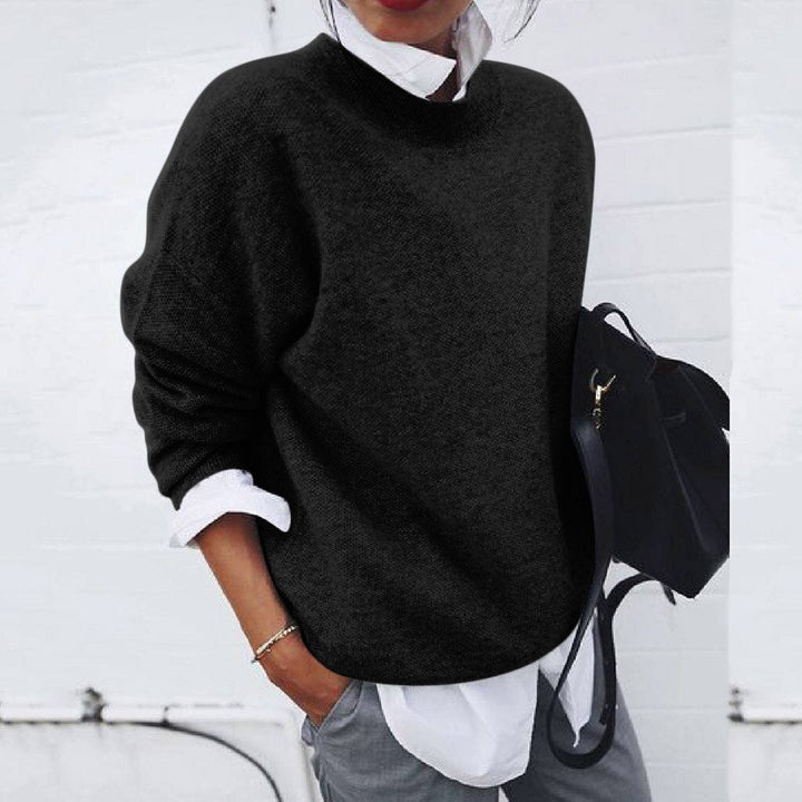 Jersey de mujer, suéter elegante y moderno. Prenda cómoda y versátil para un estilo atemporal. Ideal otoño/invierno.