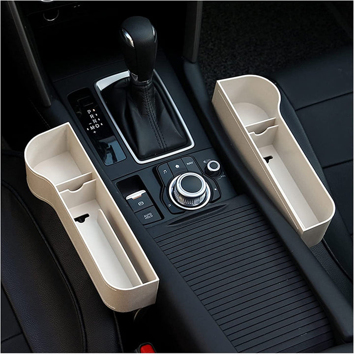 Accesorio de coche para organizar, con portavasos y relleno de huecos, universal y práctico.