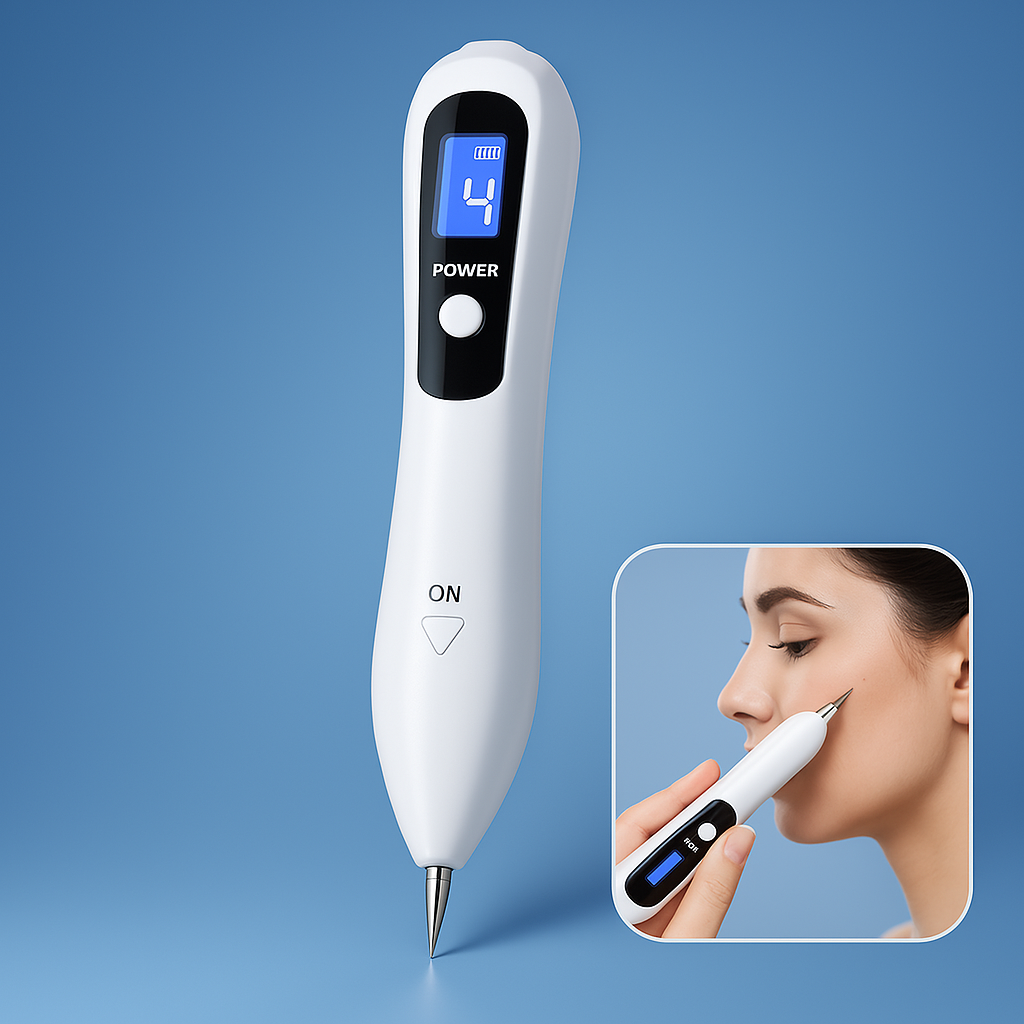 Pluma de plasma multifuncional: eliminador de verrugas, quita lunares y corrector de tatuajes.
