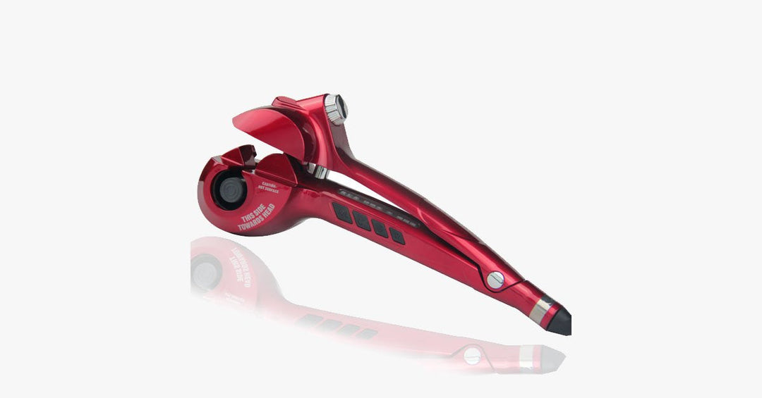 Rizador automático de cabello con vapor, crea ondas perfectas y duraderas sin esfuerzo. Peinado rápido y profesional.