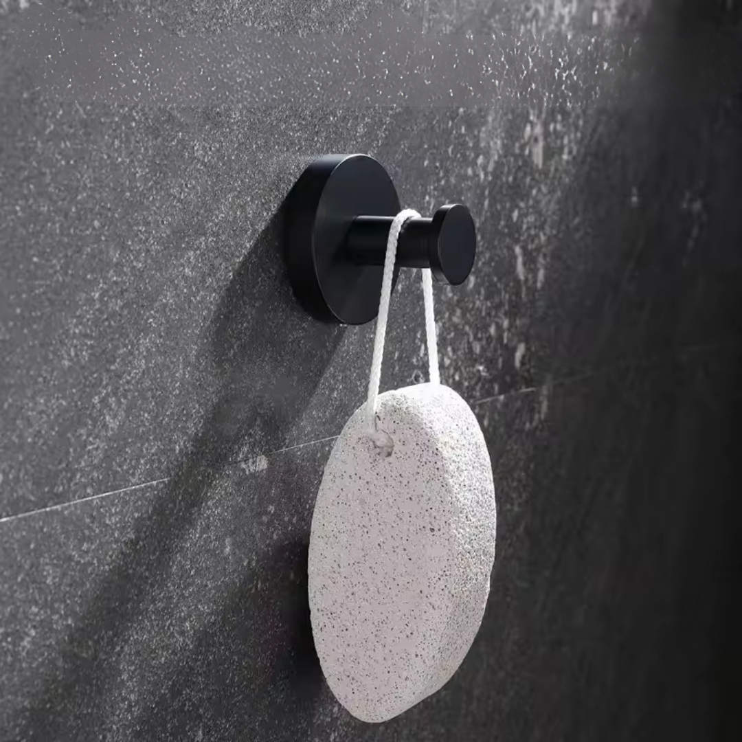 Gancho de succión fuerte, adhesivo, reposicionable y sin daños para la organización de baño y cocina.