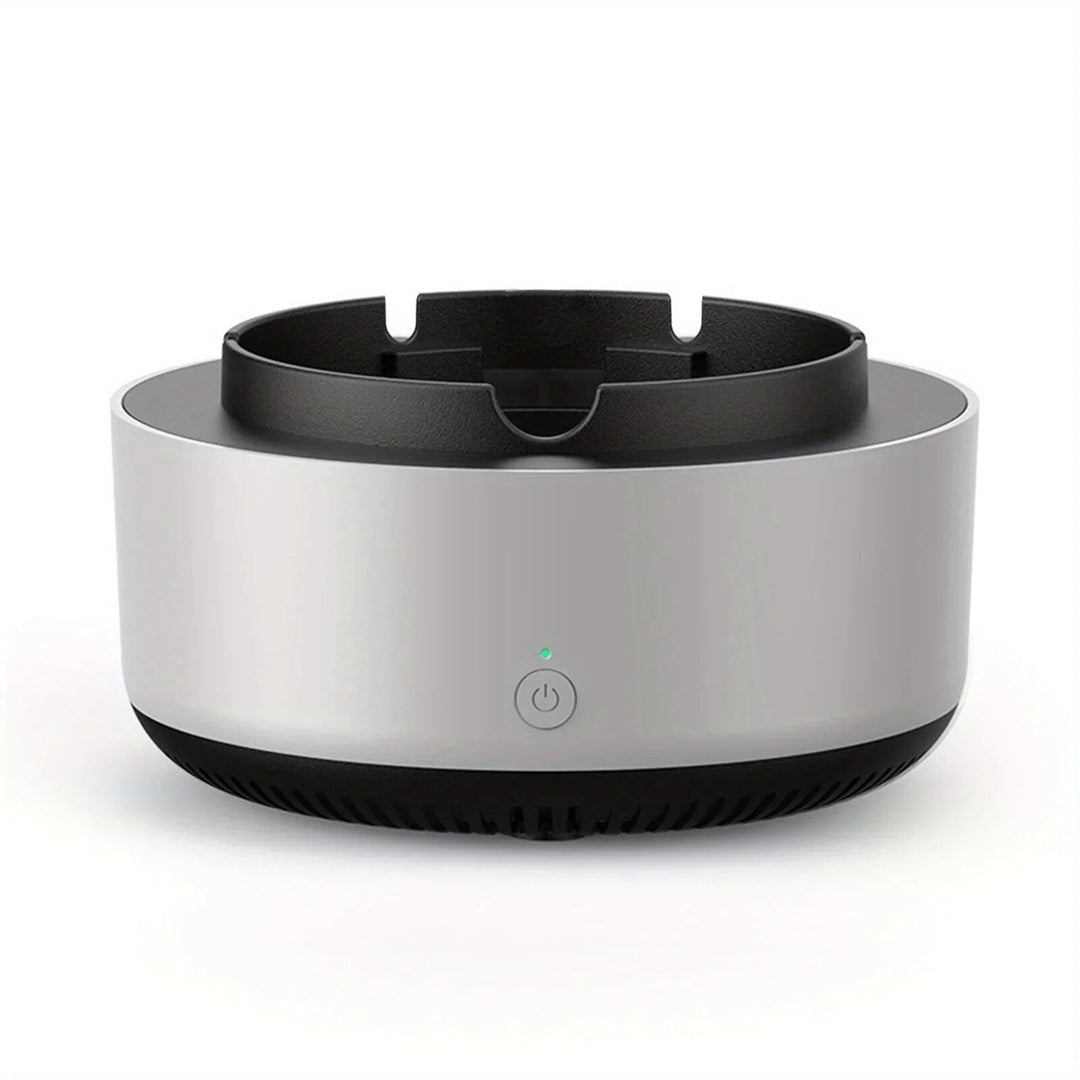 Cenicero purificador de aire, limpieza eficiente de humo con ventiladores silenciosos.