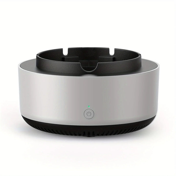 Cenicero purificador de aire, limpieza eficiente de humo con ventiladores silenciosos.