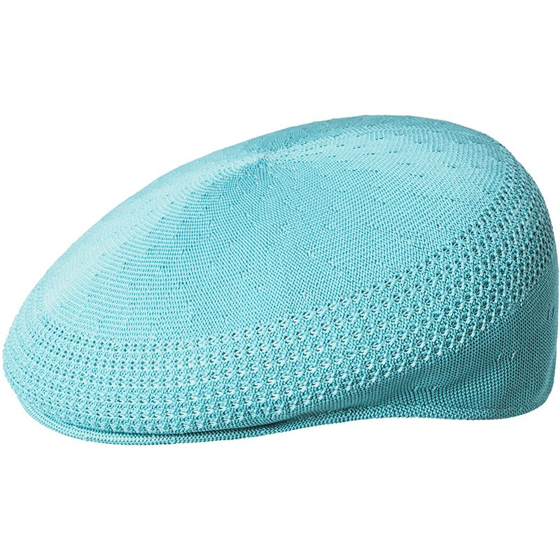 Sombrero plano Ventair 504 para hombre, en naranja. Diseño transpirable, ideal para días cálidos.