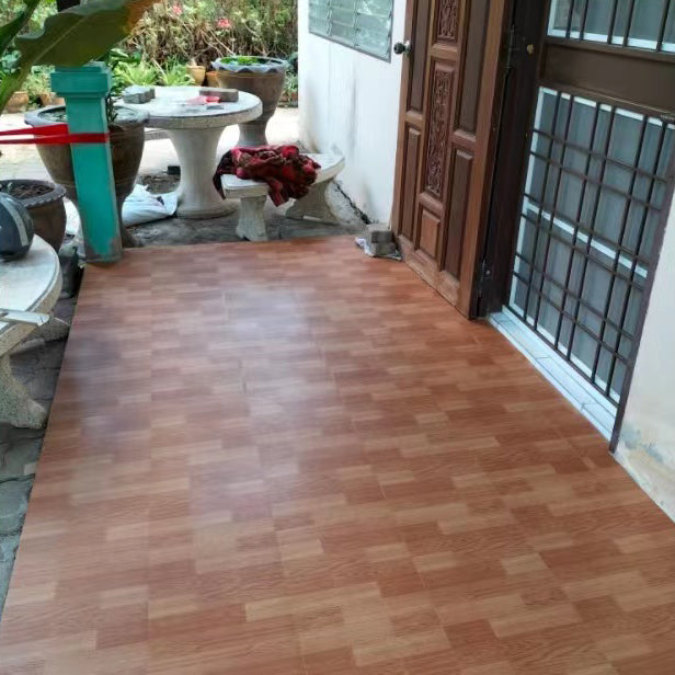 Decoración hogar: suelo vinilo autoadhesivo antideslizante, imitación piedra.