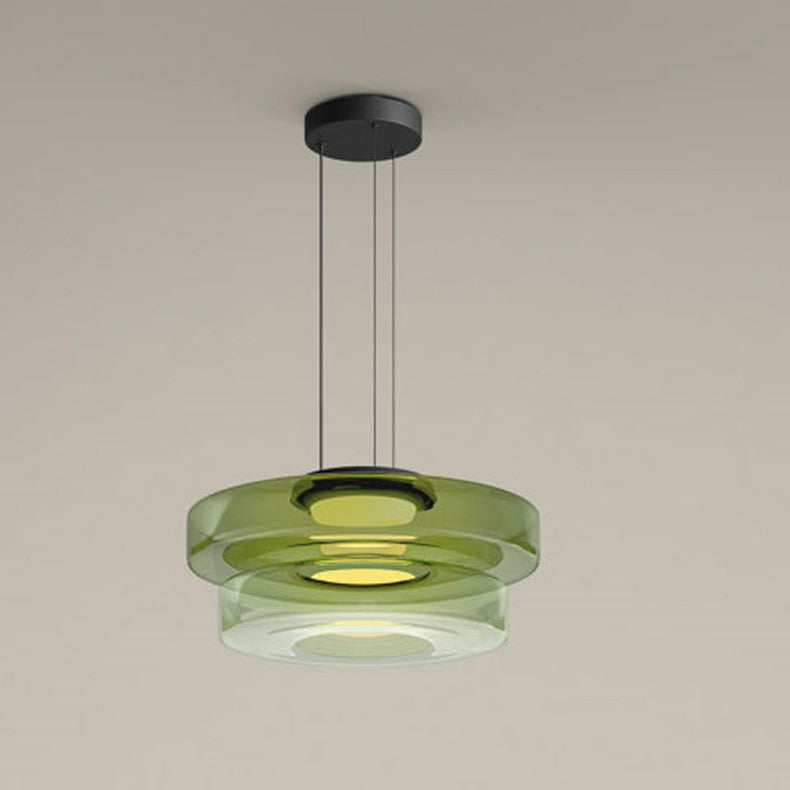 Lámpara de techo estilo Bauhaus, iluminación interior moderna y elegante.