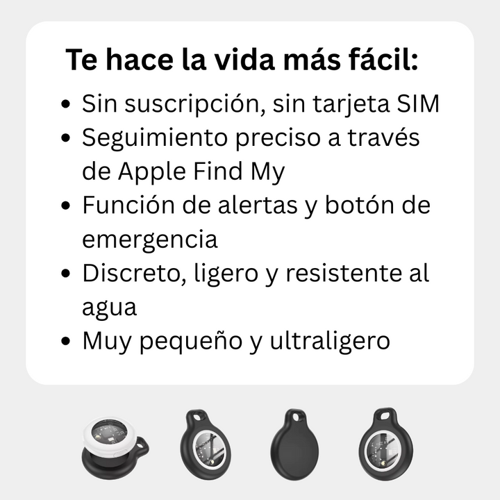 Rastreador GPS impermeable para gatos exploradores, localizador fiable con certificación IP67.