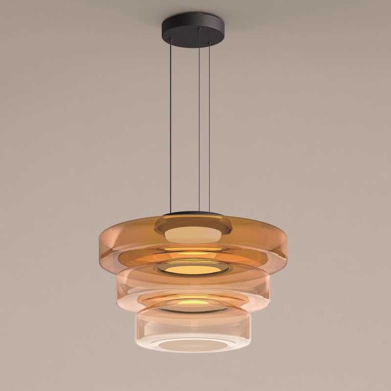 Lámpara colgante Bauhaus, diseño minimalista para iluminación moderna de techo.