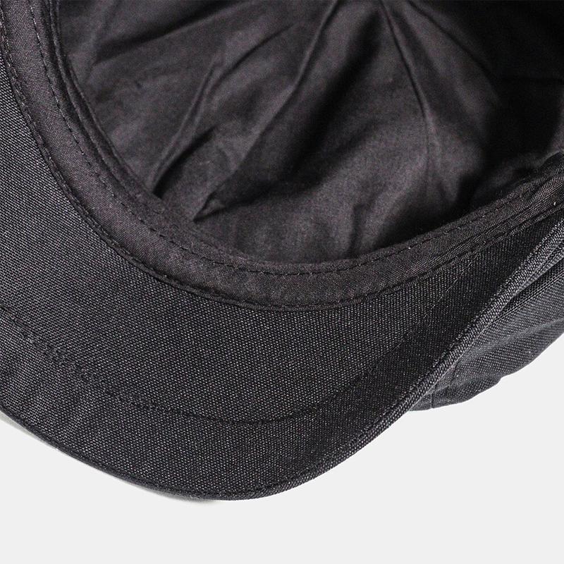 Elegante boina retro para hombre, flatcap vintage. Accesorio de moda clásico para invierno.