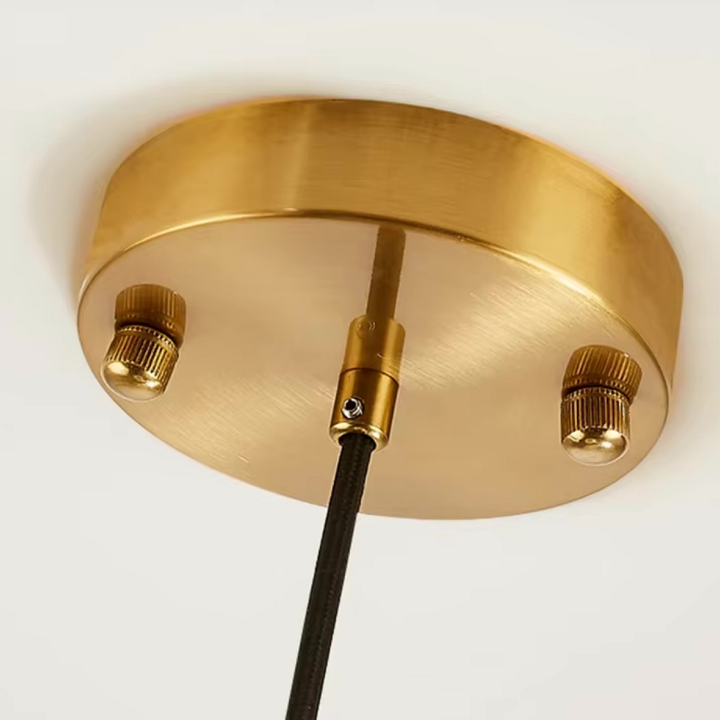 Luz colgante de cúpula para cocina, estilo moderno y minimalista, ajustable.