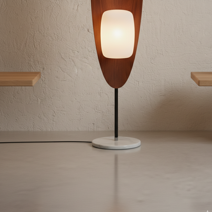 Lámpara de pie LED ajustable para salón, luz moderna para crear ambientes acogedores y funcionales.