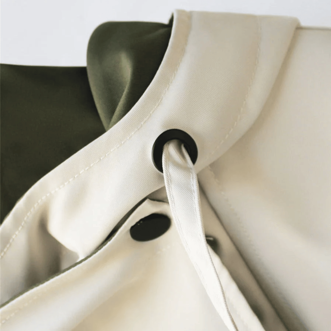 Chaqueta de lluvia ligera para mujer, ropa impermeable de estilo casual para primavera.