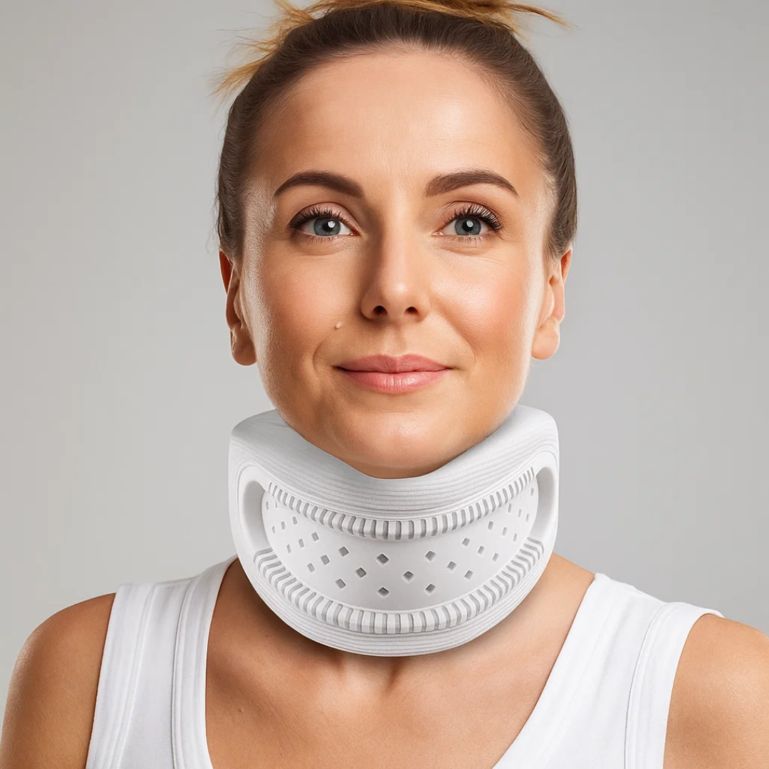 Collarín cervical ligero para bienestar, ideal para el alivio del dolor y soporte diario.