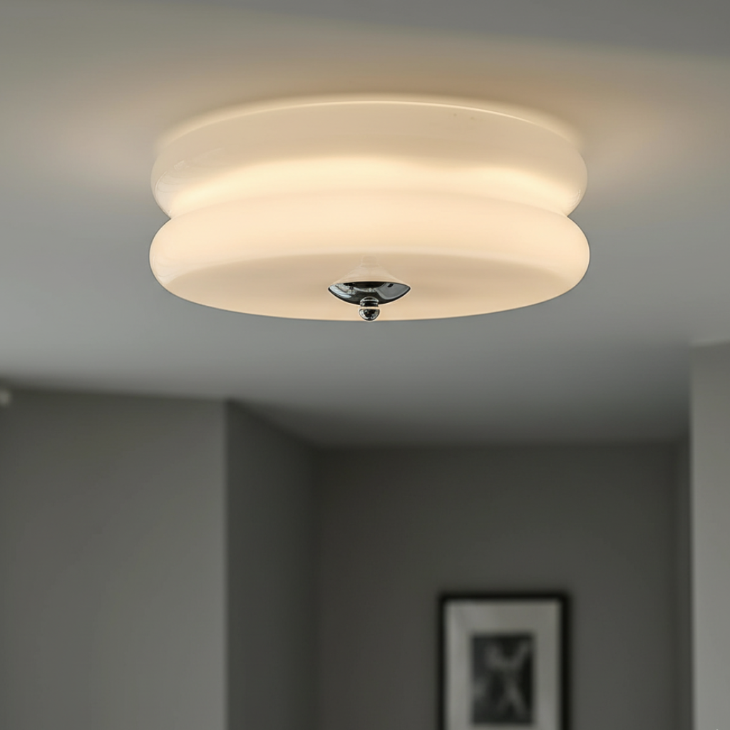 Lámpara de techo LED Art Decó, un toque moderno y elegante para la decoración de cualquier habitación.