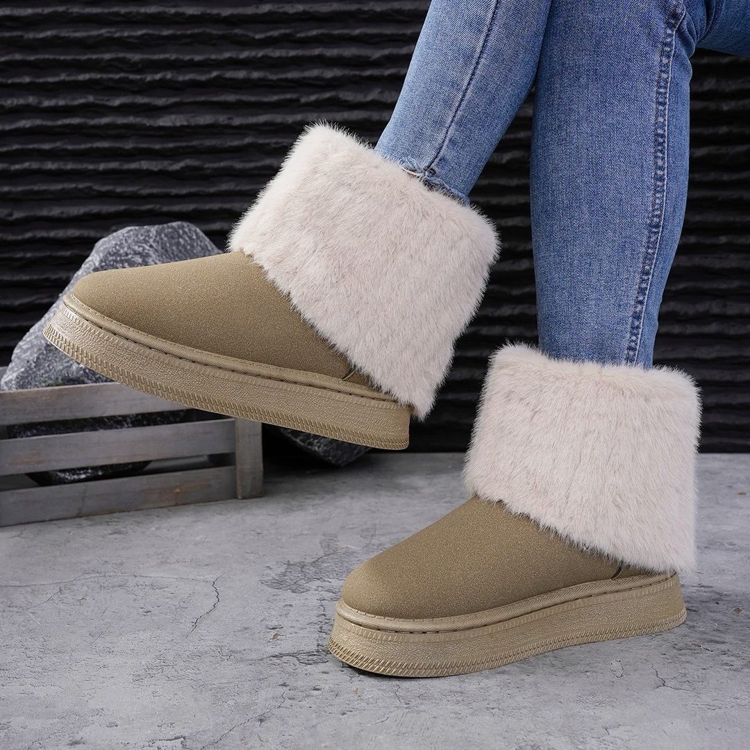 Calzado de invierno para mujer: botas forradas, antideslizantes y con un diseño moderno. Perfectas para el otoño.