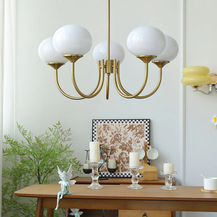 Iluminación LED colgante Aris, moderna y elegante. Perfecta para cualquier decoración de hogar.