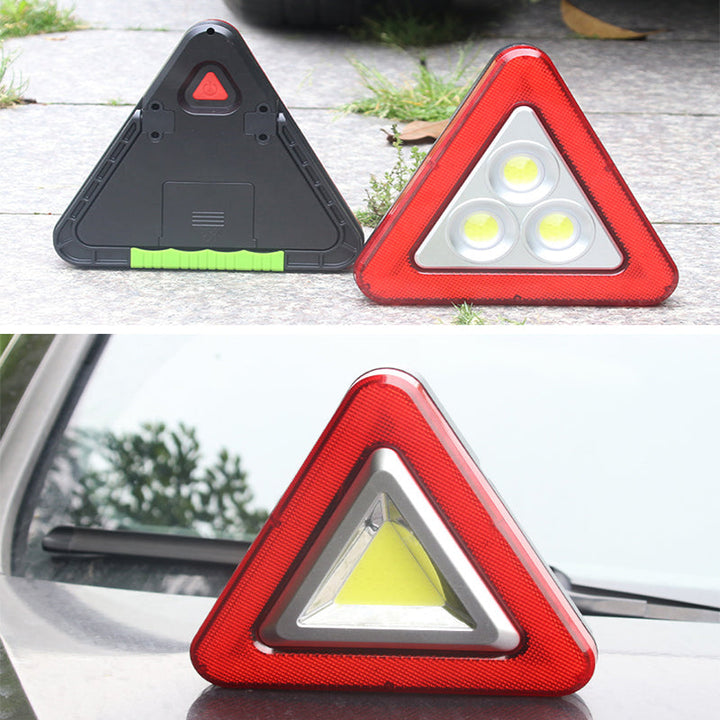 Baliza de advertencia LED para coches, duradera y visible, mejora la seguridad en carretera durante averías.