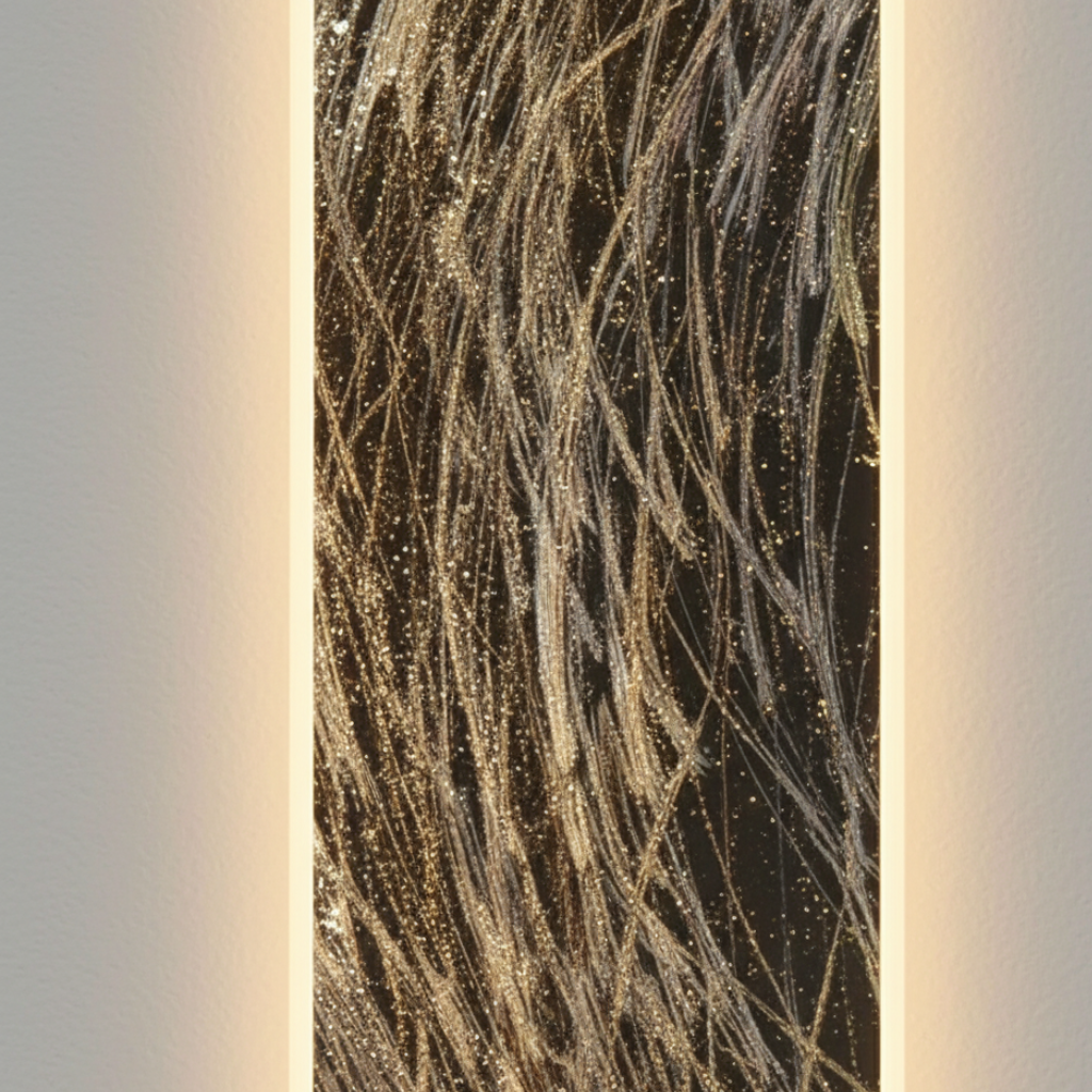 Lámpara de pared LED Lunare. Aplique minimalista y eficiente para iluminación interior moderna de tu hogar.