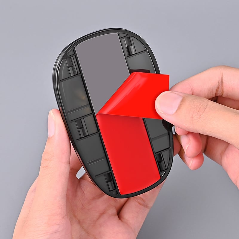 Luz de seguridad RGB solar para techo de coche, sin cables, eficiente y autónoma.