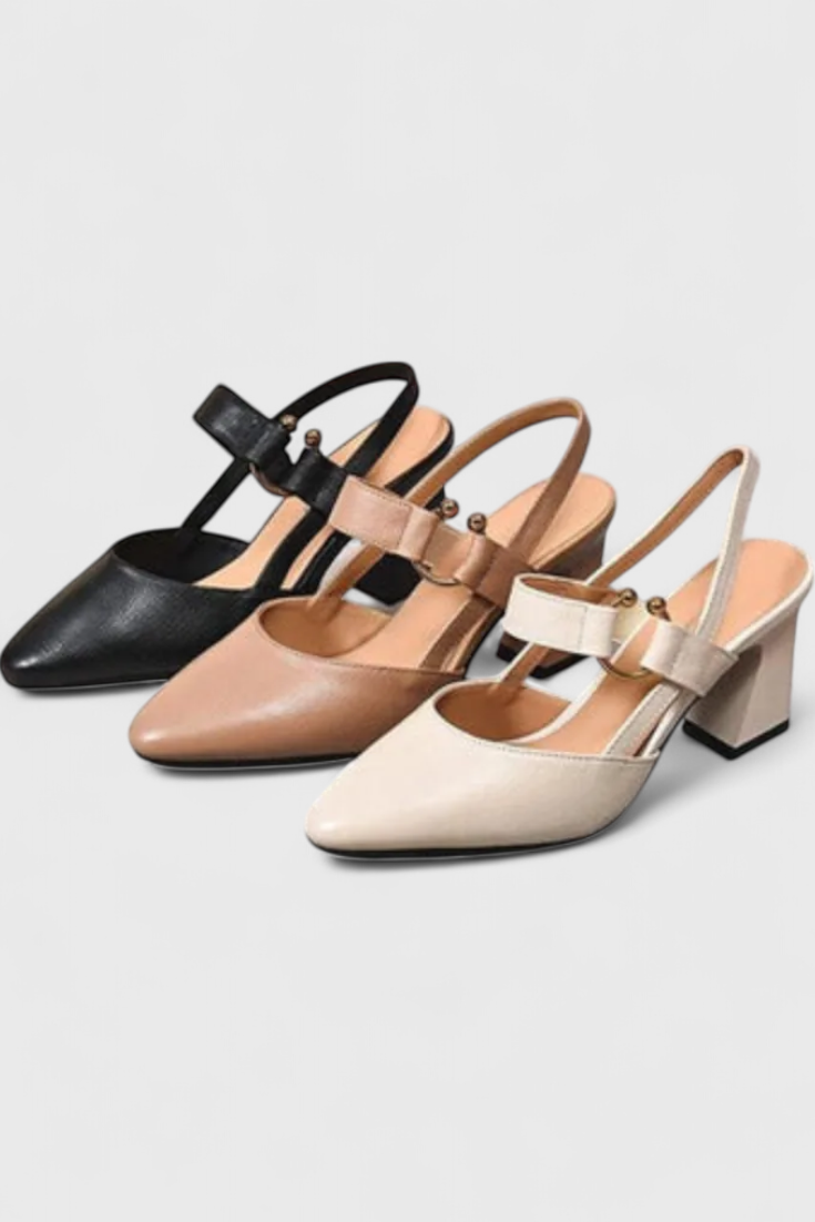 Zapatos de tacón para mujer, cómodos y elegantes. Calzado versátil que ofrece confort duradero y estilo clásico.