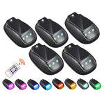 5 luces y control remoto