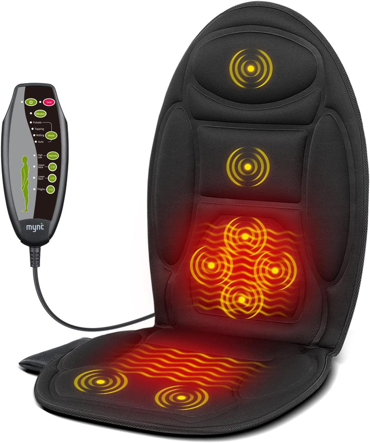 Cojín de Masaje Relajante Calefactable para Asiento y Oficina