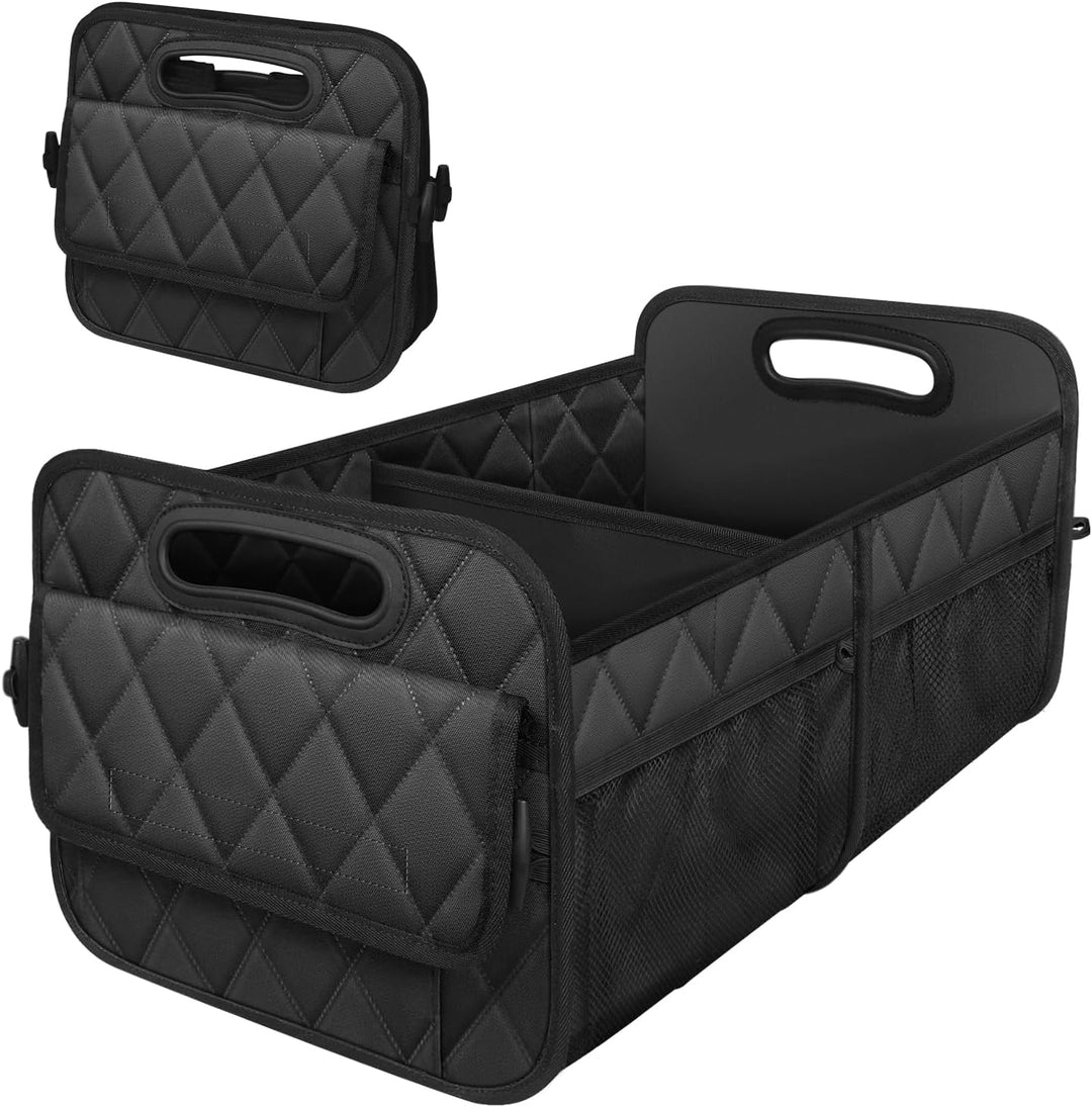 Organizador de maletero plegable e impermeable para coche, mantiene tu vehículo ordenado y limpio.