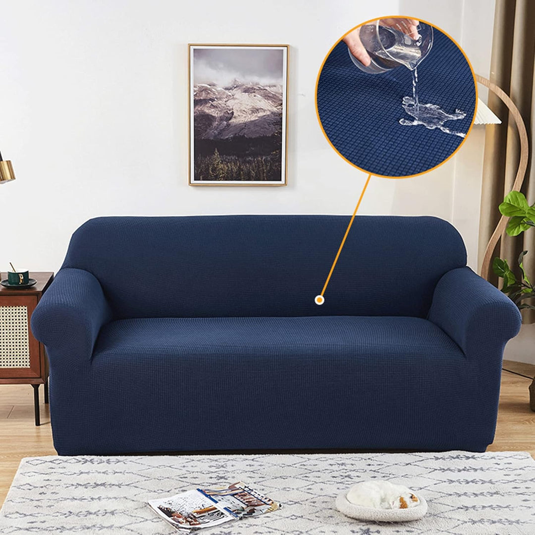 Funda elástica para sofá, ajuste perfecto y protectora, mejora la decoración del hogar con estilo.