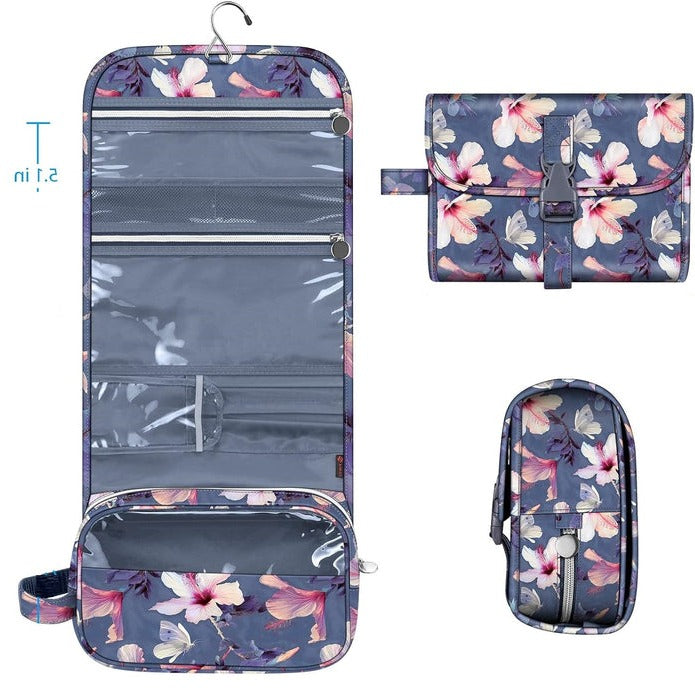 Bolsa de cosméticos colgante para mujer, perfecta para organizar maquillaje en casa o durante viajes.