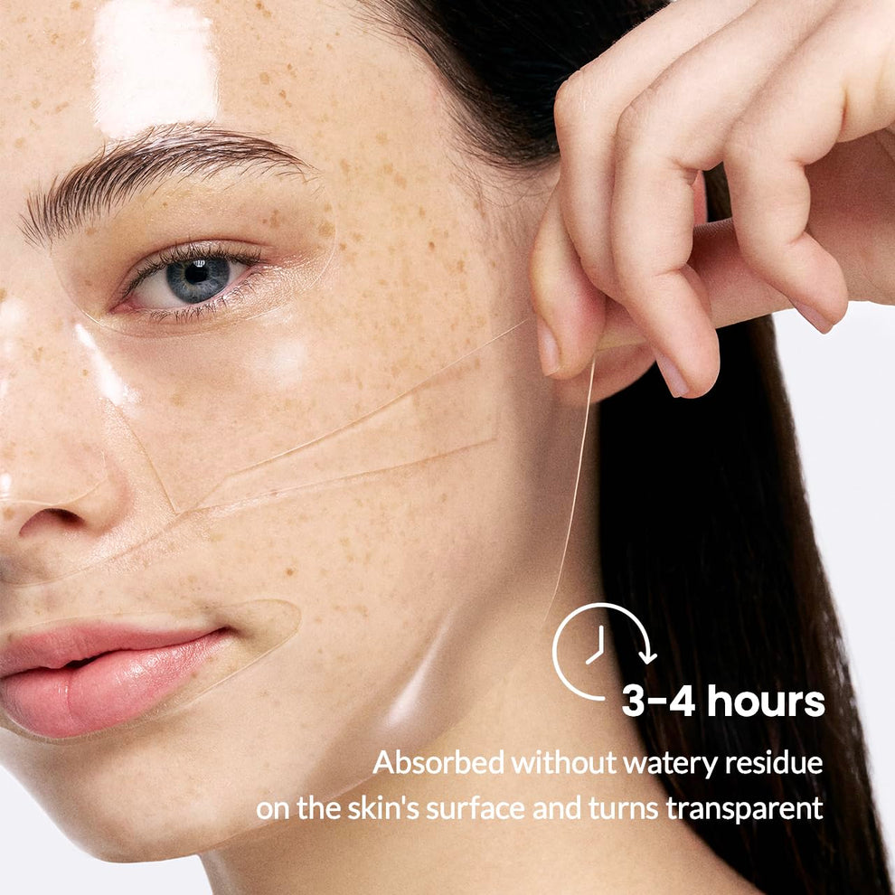 Bio-colágeno en mascarilla facial para un cuidado antiedad y rejuvenecimiento.