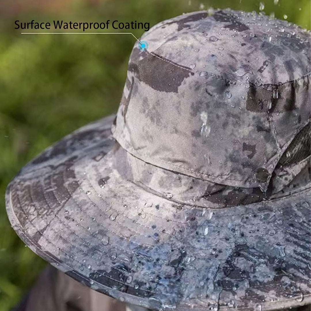 Ventilador solar en sombrero unisex. Disfruta del aire libre con frescura y protección UV garantizada.