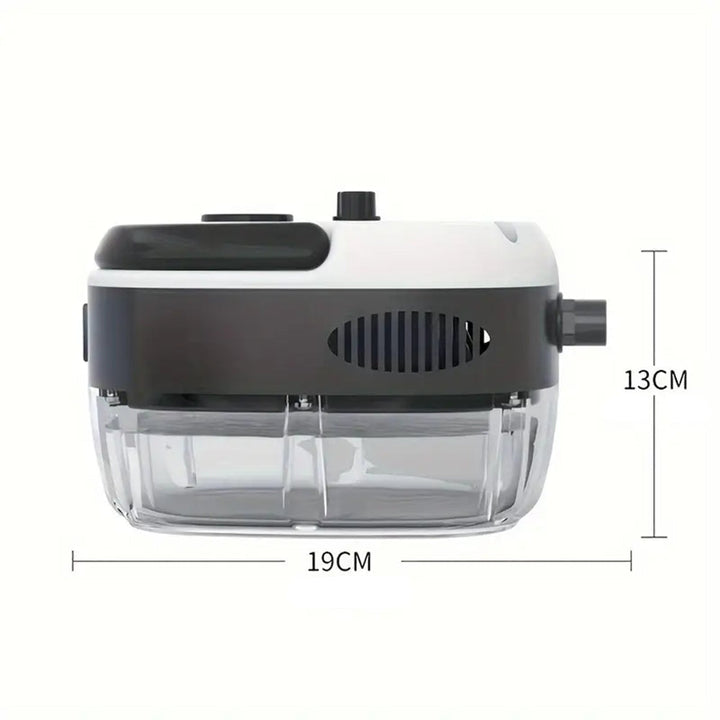 Limpieza a vapor potente 2500W. Elimina suciedad y gérmenes en pisos, azulejos y tapicerías.