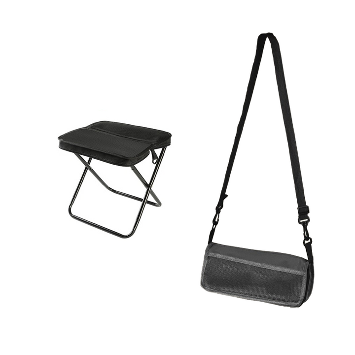 Asiento portátil 2 en 1: mochila y taburete. Perfecto para aventuras en la montaña.