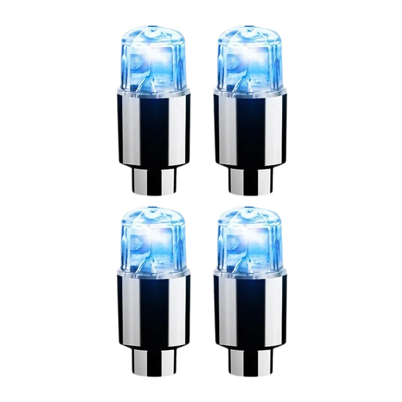 Tapas de válvula LED para neumáticos de coche, brindan iluminación adicional y un look moderno.