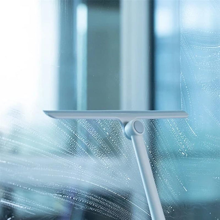 Limpiador de silicona flexible para vidrio de ducha, ideal para ventanas, espejos y azulejos del hogar.