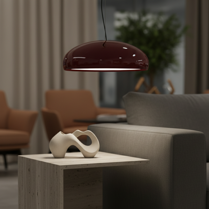 Iluminación moderna para el hogar, lámpara colgante ajustable que embellece tu comedor y cocina.